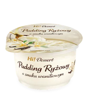 Hi Dessert Pudding Ryżowy Waniliowy
