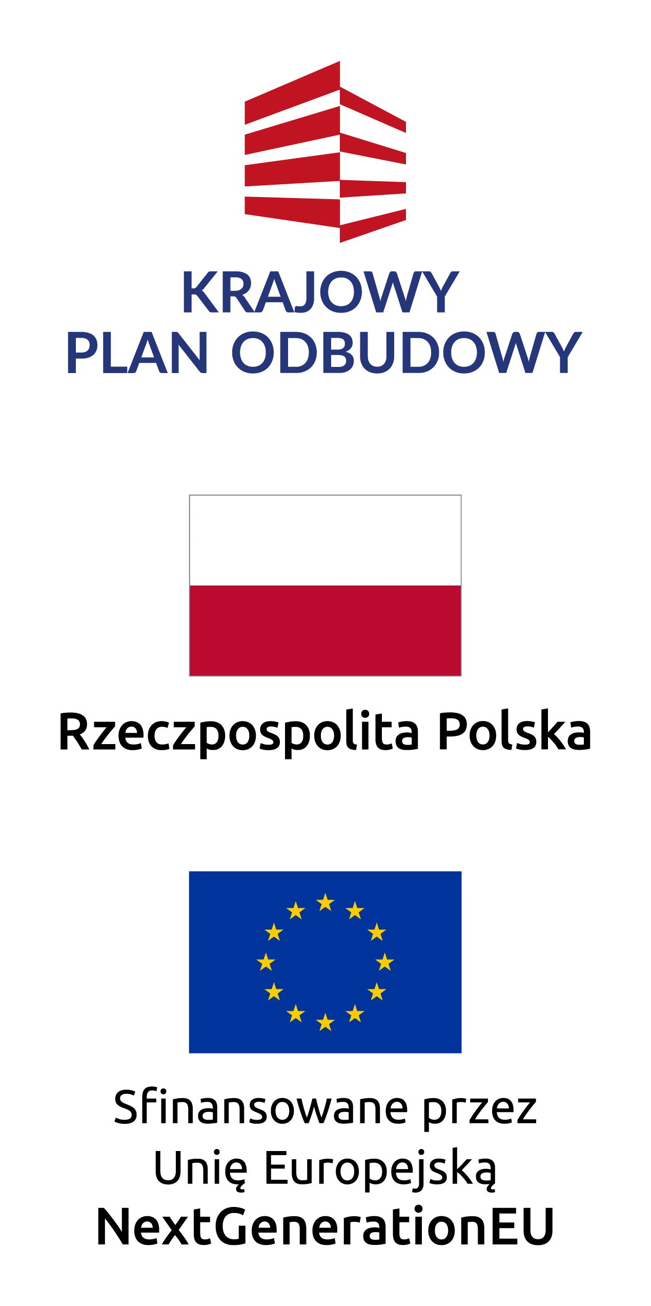 Krajowy Plan Odbudowy — Rzeczpospolita Polska — Sfinansowane przez Unię Europejską NextGenerationEU
